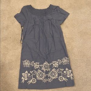 Talbots petite embroidered dress